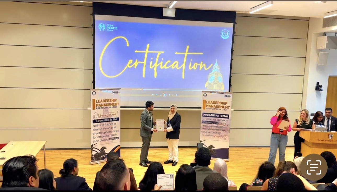 Leadership management programme at the University of Cambridge 1